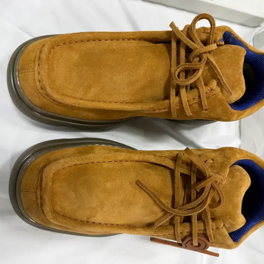 [BUNJANG] Burberry Suede Creepers Shoes Brown Size 42.5 / 버버리 스웨이드 크리퍼 슈즈 브라운 [42.5] 판매