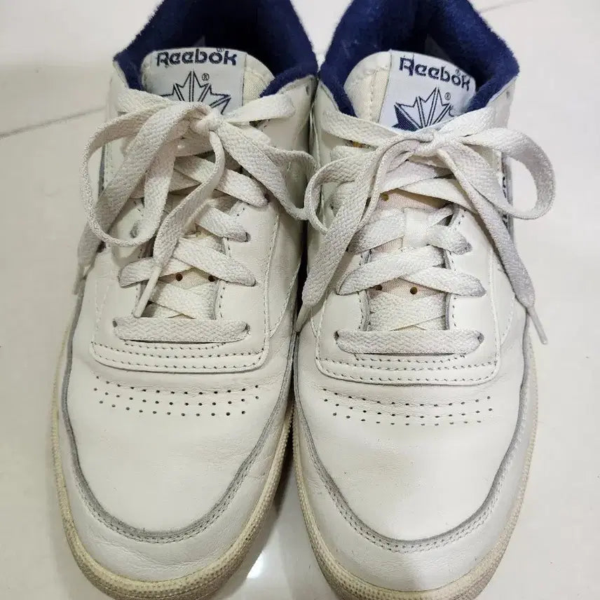 [BUNJANG] Reebok Club C 85 Navy Sneakers (Size 265) / 리복 클럽 C85 네이비 265