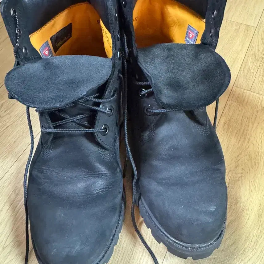 [BUNJANG] Timberland Premium 6-Inch Boots Black Nubuck Wide 270 / 팀버랜드 프리미엄 6인치 부츠 블랙 누벅 - 와이드 270