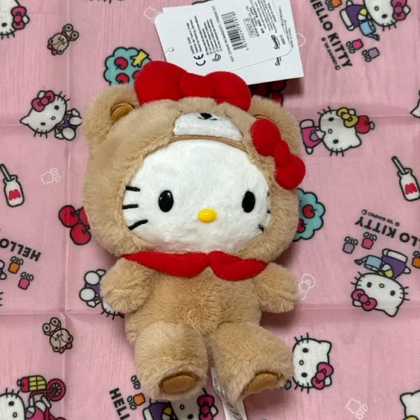 [BUNJANG] Sanrio Hello Kitty Mascot Keychain / 산리오 좋아하는 친구와 함께 시리즈 헬로키티 마스코트 키링