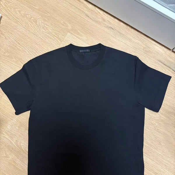 [BUNJANG] Dive In Uniform Cropped T-Shirt (Black) / 다이브인 유니폼 크롭 티셔츠 (블랙)