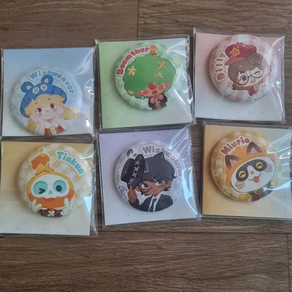 [BUNJANG] Lili's World Badge Bundle Set / 리리의세계 뱃지 세트 일괄