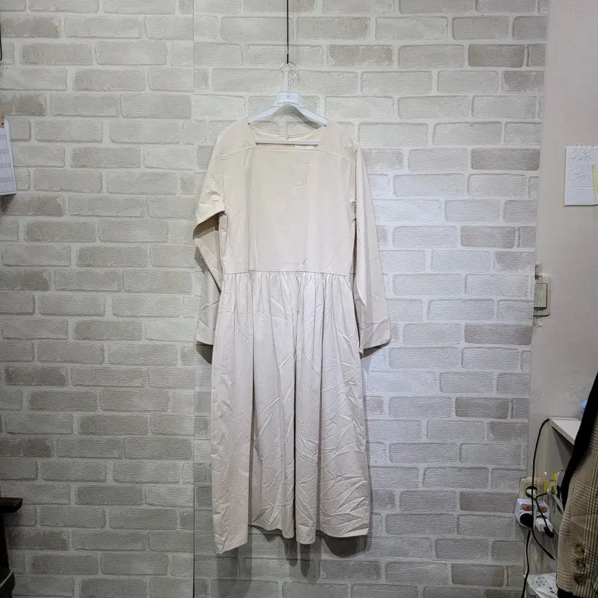 [BUNJANG] Square Neck Dress Size 66 / ㅎ1527 스퀘어넥 원피스 66