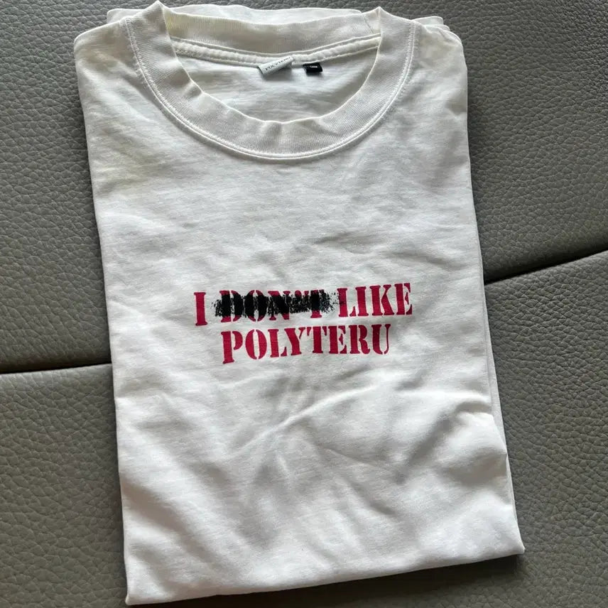 [BUNJANG] Polyteru I Don't Like Polyteru T-Shirt / 3))폴리테루 아이돈라이크 폴리테루 티셔츠
