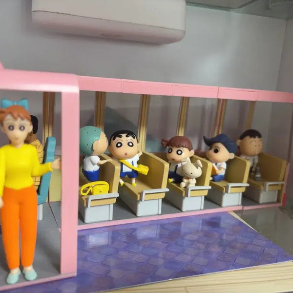 [BUNJANG] Crayon Shin-chan Bus Figure Full Set / 랜덤 피규어 짱구는 못말려 버스 피규어 풀세트