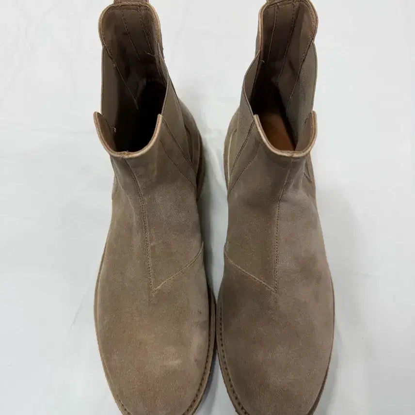 [BUNJANG] Bottega Veneta Suede Chelsea Boots Beige Size 41 / 보테가 베네타 첼시부츠 [41] 판매