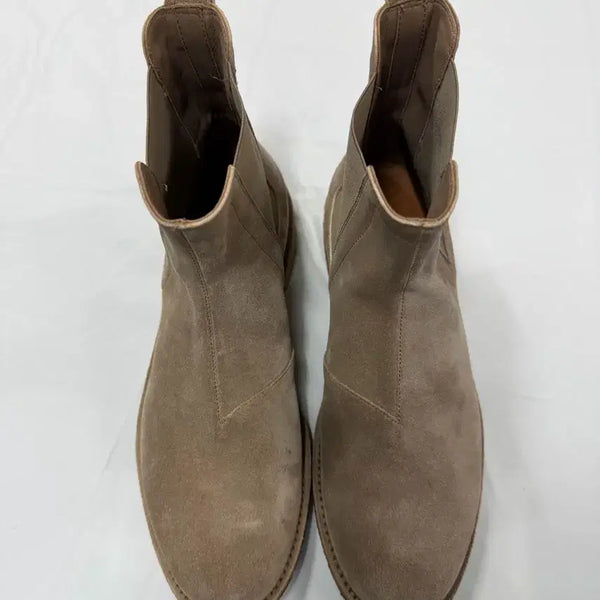 [BUNJANG] Bottega Veneta Suede Chelsea Boots Beige Size 41 / 보테가 베네타 첼시부츠 [41] 판매