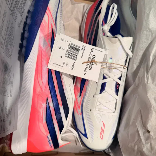 [BUNJANG] Adidas Hyperfast Pro TF 295mm Soccer Cleats / 새상품)F50 하이퍼패스트 프로 TF 295mm