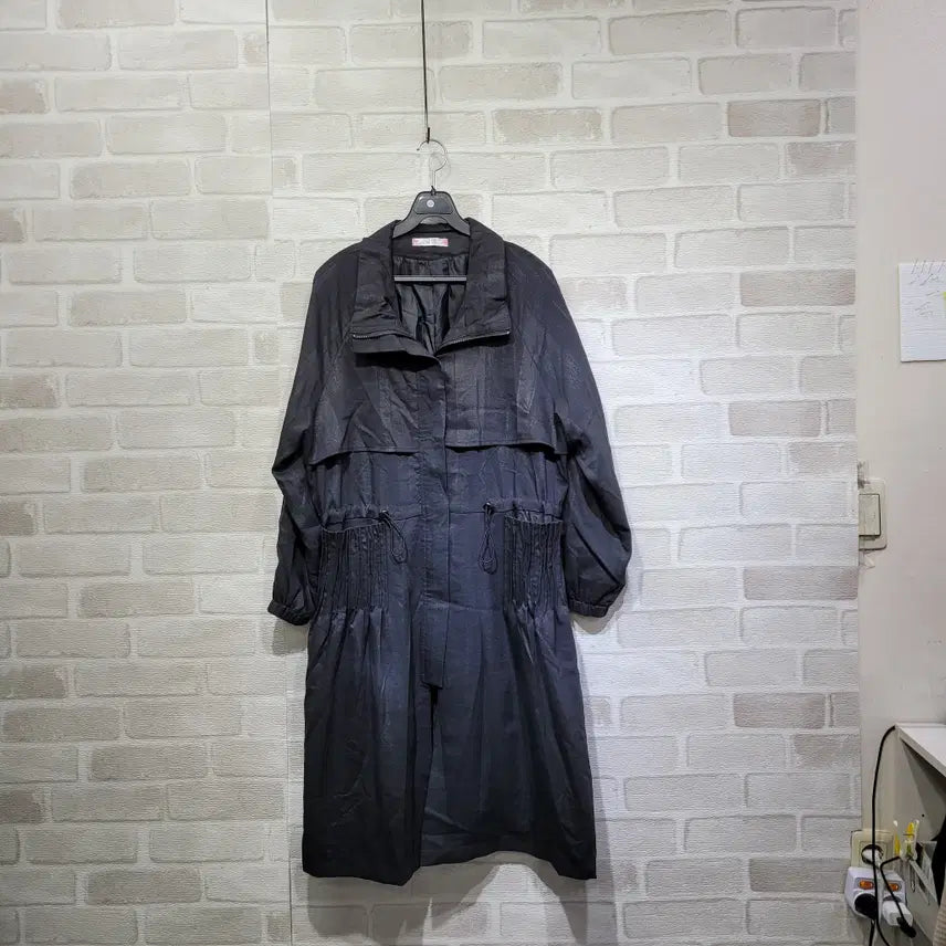 [BUNJANG] Black Field Jacket (Oversized) / ㅎ1522 블랙 야상 코트 F