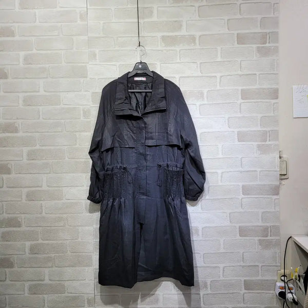 [BUNJANG] Black Field Jacket (Oversized) / ㅎ1522 블랙 야상 코트 F