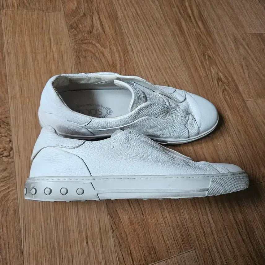 [BUNJANG] Tod's Leather Sneakers White / 토즈 스니커즈 화이트
