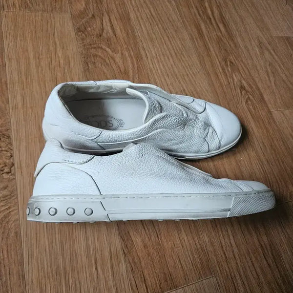 [BUNJANG] Tod's Leather Sneakers White / 토즈 스니커즈 화이트