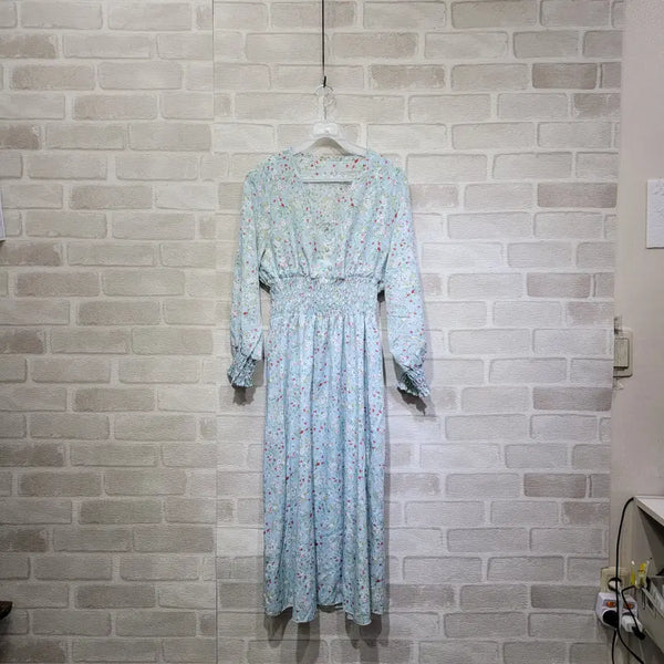 [BUNJANG] Flower Dress Size 55 / ㅎ1516 플라워 원피스 55