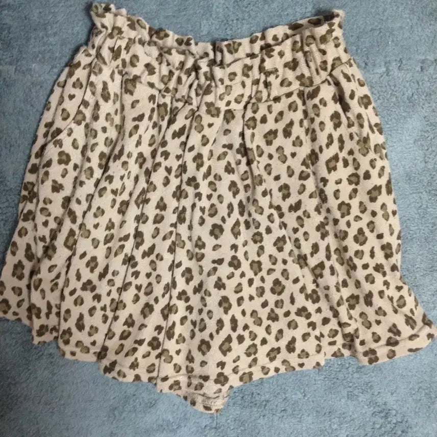 [BUNJANG] Himekoya Onekoya Latte Gals Brown Choco Leopard Print Shorts / 히메갸루 오네갸루 라떼갸루 브라운 초코맛 호피 반바지