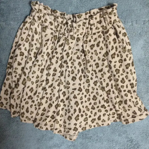 [BUNJANG] Himekoya Onekoya Latte Gals Brown Choco Leopard Print Shorts / 히메갸루 오네갸루 라떼갸루 브라운 초코맛 호피 반바지