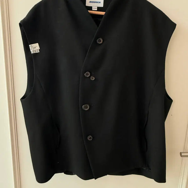 [BUNJANG] Ader Error Noir Vest XL / 아더에러(ADERERROR) 베스트 느와르