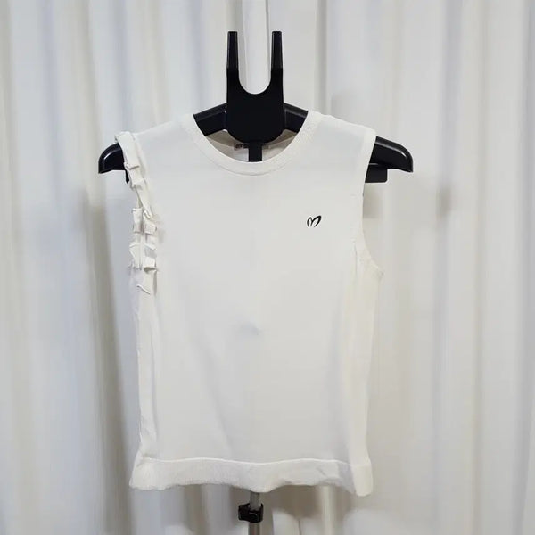 [BUNJANG] Master Bunny Edition 21 Spring/Summer Sleeveless Knit Vest - Size 95 / 21년 마스터버니 에디션 여성 골프 민소매 니트 95 오일장 0331