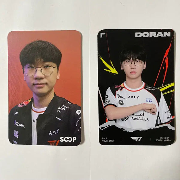 [BUNJANG] MSI Fan Festa Doran Photocard Set / MSI 팬페스타 도란 Doran 포카 무료배송