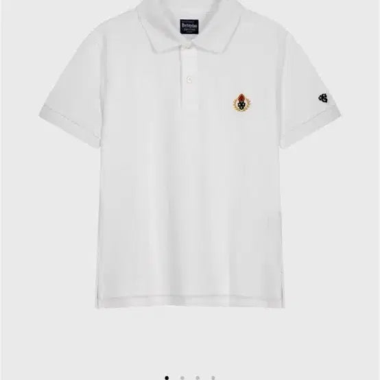 [BUNJANG] Heritagefloss Crest Pique Shirt (W) White XS / 헤리티지플로스 크레스트 피케 셔츠 (W) 화이트 XS