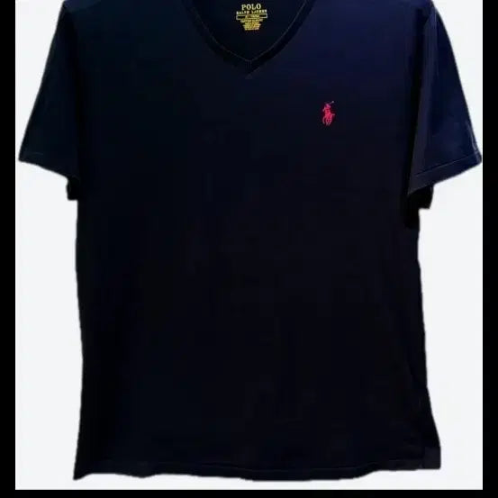 [BUNJANG] Polo Ralph Lauren Navy V-Neck Short-Sleeve T-Shirt Size 100-105 / 정품 폴로 랄프로렌 네이비 V넥 반팔티 100~날씬105