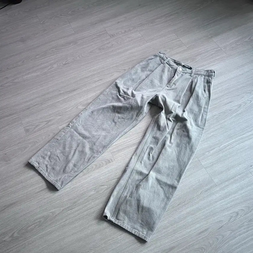 [BUNJANG] Drawfit Wide Neutral Color Denim Mocha / 드로우핏 와이드 뉴트럴 컬러 데님