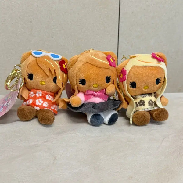 [BUNJANG] Gyaru Hello Kitty Charm Set (3 Types) / 갸루키티키링 3종 세트판매 /뽑기제품