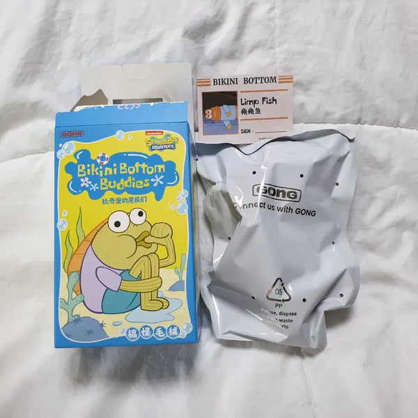 [BUNJANG] Pop Mart Bikini City Limp Fish Mascot Keyring / 팝마트 비키니시티 힘빠진 물고기 마스코트 키링