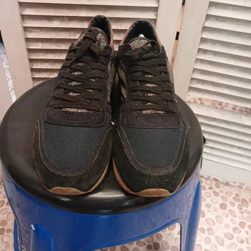 [BUNJANG] Philippe Model Suede Mesh Sneakers / 필립모델 스니커즈