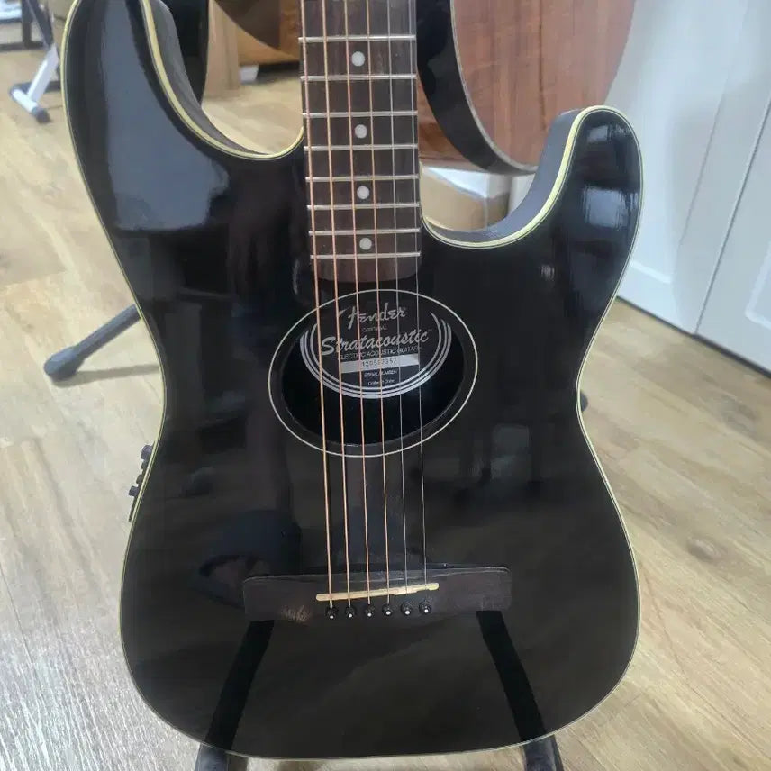 [BUNJANG] Fender Stratacoustic Black Acoustic-Electric Guitar / 펜더 스트라트어쿠스틱 기타