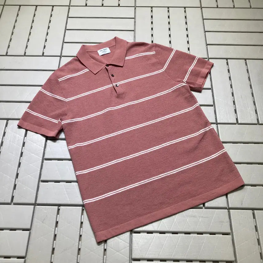 [BUNJANG] ANDZ Half-Sleeve Collar T-shirt / [100]앤드지 반팔 카라티 0644