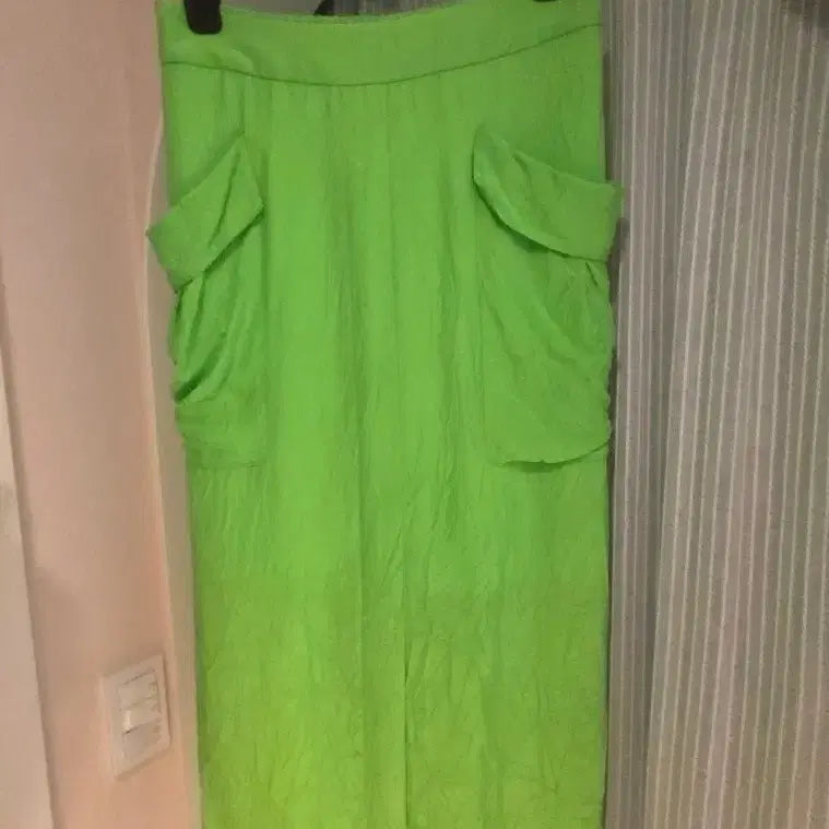 [BUNJANG] KUHO Summer Slit Straight Skirt / 구호 여름 일자 트임 스커트/55~66