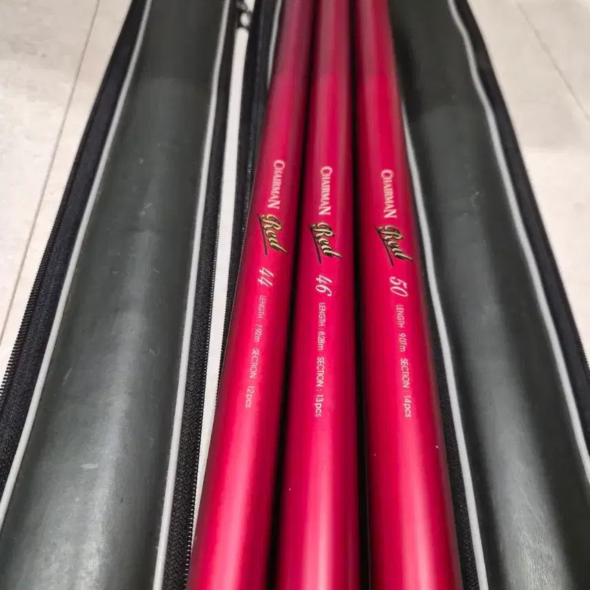 [BUNJANG] Daiwa Chairman Red Long Rod Fishing Rods (44, 46, 50) / 체어맨레드 장대 44 46 50 민물낚시대 체레 민물대