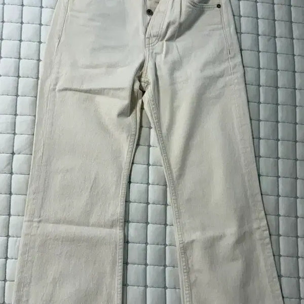 [BUNJANG] RAG & BONE Cream Organic Cotton Bootcut Pants Size 26 / RAG & BONE 렉앤본 크림색 부츠컷 팬츠 26