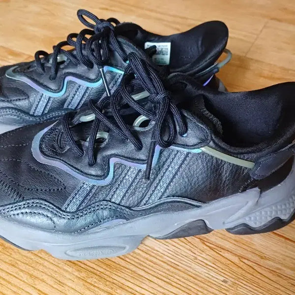 [BUNJANG] Adidas Ozweego Leather Black 230mm / 아디다스 오즈위고 레더 블랙 230mm