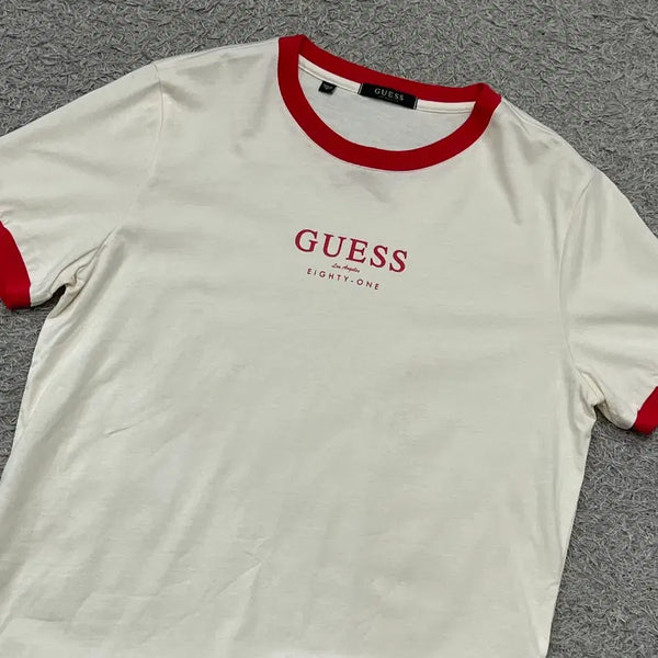 [BUNJANG] Guess Women's Short Sleeve T-Shirt Size 95 / [우먼95] 게스 반팔티
