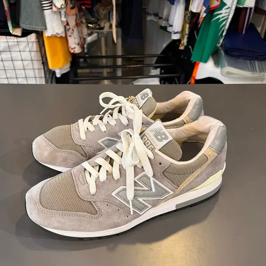 [BUNJANG] New Balance M996 Made in USA Running Shoes - Gray (Size 270mm) / 뉴발란스 M996 메이드 인 USA 그레이