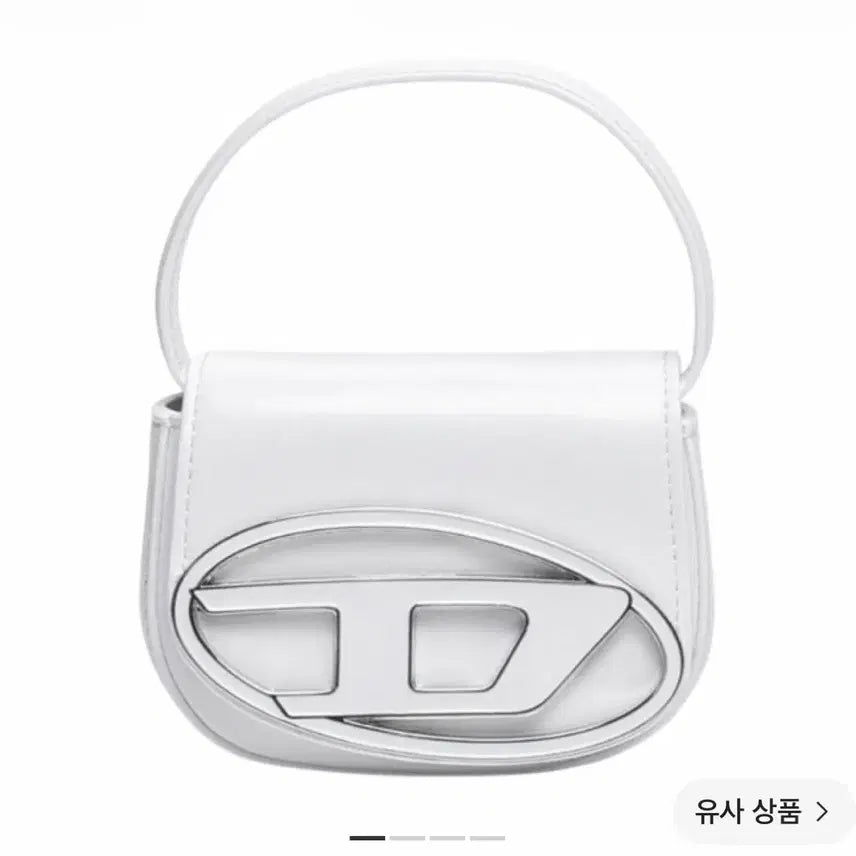 [BUNJANG] Diesel 1DR Mini Bag Plaque White / 디젤 1DR 미니백 플라크 화이트
