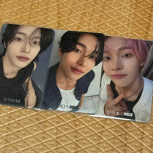 [BUNJANG] RIIZE Wonbin Ethereal You & I YUKE Satur Photocard Bundle Set / 라이즈 원빈 이더앤 유이크 satur 포카 일괄