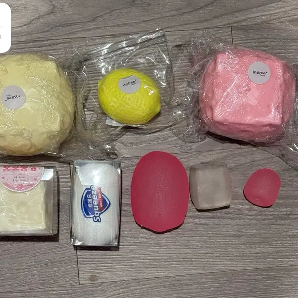 [BUNJANG] Squishy Bundle Set / 말랑이 처분 크런치 슬랑이 샤오홍슈 타오바오 치즈 슬랑이 비누