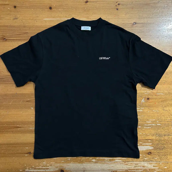 [BUNJANG] Off-White Blood Arrow Short Sleeve T-Shirt Black / 오프화이트 블러드 애로우 반팔 티셔츠 블랙