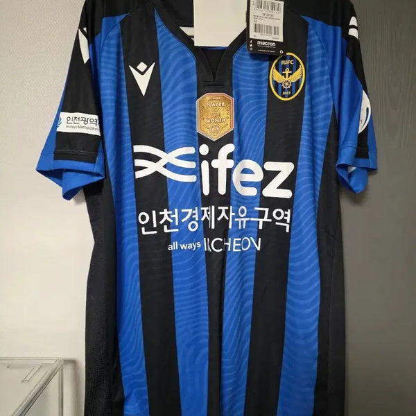 [BUNJANG] Incheon United 2020 Home Mugosa POTM (M) Signed Jersey / 인천유나이티드 20시즌 홈 무고사 potm M