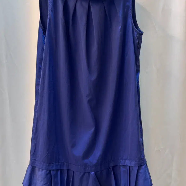 [BUNJANG] Love Moschino Cobalt Blue Ruffle A-Line Dress / 러브 모스키노 LOVE MOSCHINO 코발트 블루 러플 원피스 A352