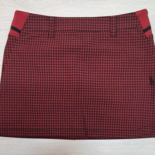 [BUNJANG] Hazzys Golf Women's Skirt Size 64 Houndstooth Pattern / 헤지스 골프 여성 바지 64사이즈