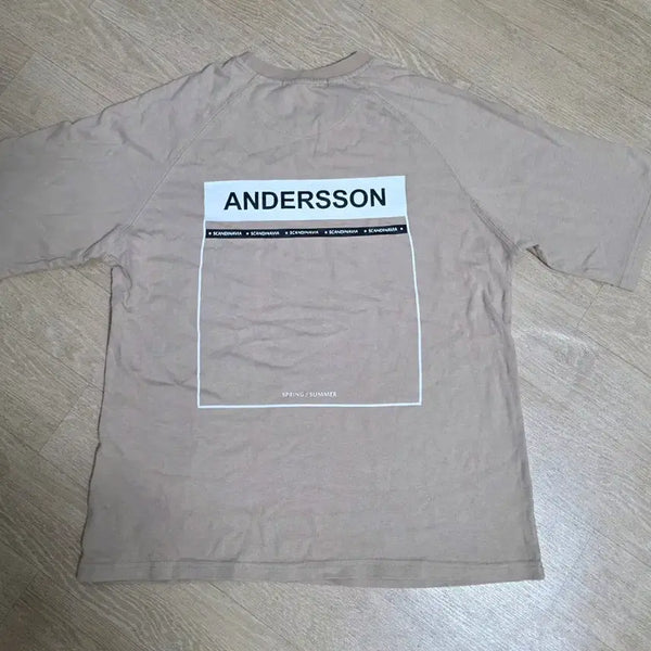 [BUNJANG] Andersson Bell Relaxed Fit Printing T-Shirt / 앤더슨벨 루즈핏 프린팅 반팔티