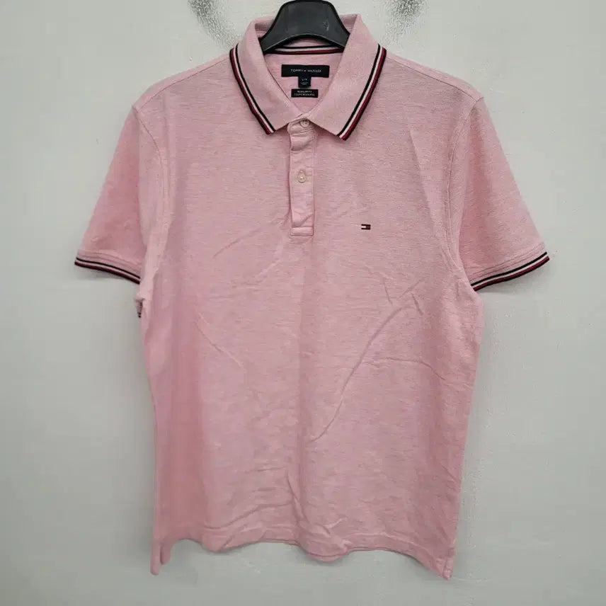 [BUNJANG] Tommy Hilfiger Short Sleeve Polo Shirt / [100/L] 타미힐피거 반팔 카라티