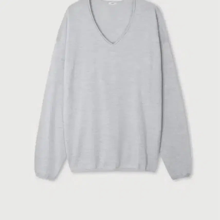 [BUNJANG] ETHOS Merino Sandy Loose Fit Knit Fog / ETHOS 에토스 메리노 샌디 루즈 니트 포그 새제품