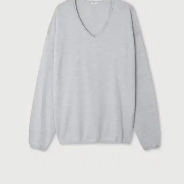 [BUNJANG] ETHOS Merino Sandy Loose Fit Knit Fog / ETHOS 에토스 메리노 샌디 루즈 니트 포그 새제품