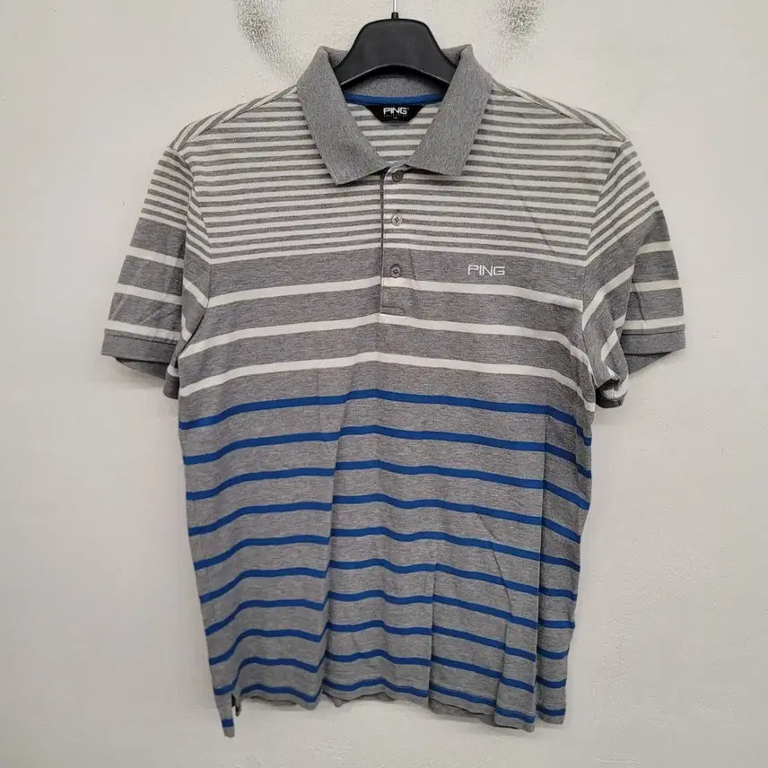 [BUNJANG] PING Golf Short Sleeve Polo Shirt (Size 95/M) / [95/M] PING 핑 골프 반팔 카라티