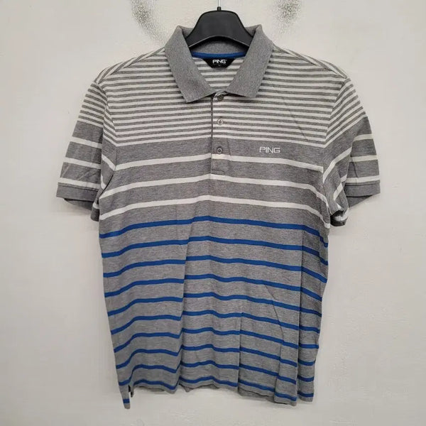 [BUNJANG] PING Golf Short Sleeve Polo Shirt (Size 95/M) / [95/M] PING 핑 골프 반팔 카라티