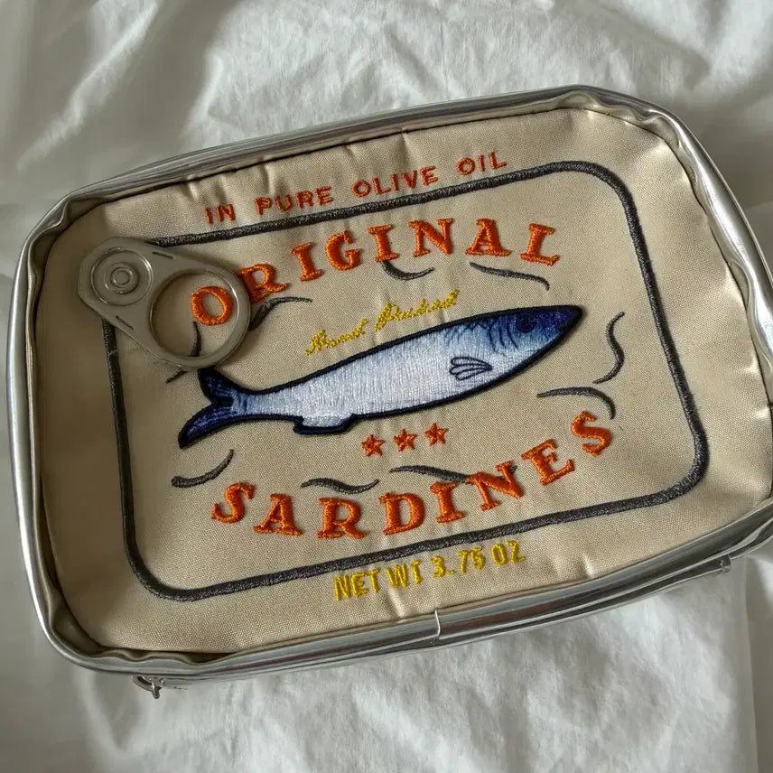 [BUNJANG] Acco Mode Sardine Pouch Ivory / 아코모데 정어리 파우치 아이보리